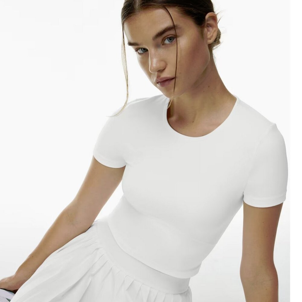 Aritzia TnaBUTTER™ Butter Bound T-Shirt - White - Size XS